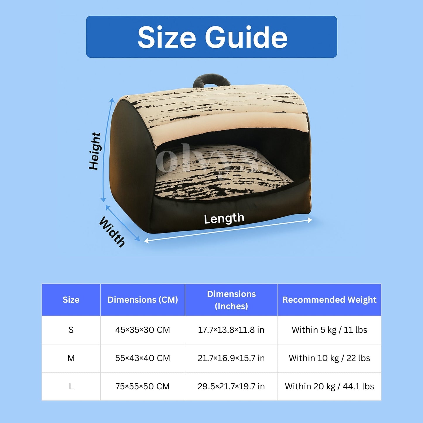 cozy cabin - pet bed