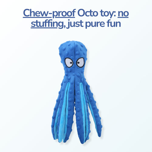 chew-proof octo toy