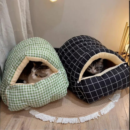 calming cat cave