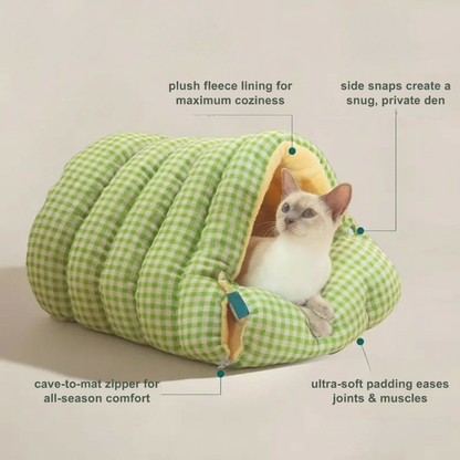 calming cat cave