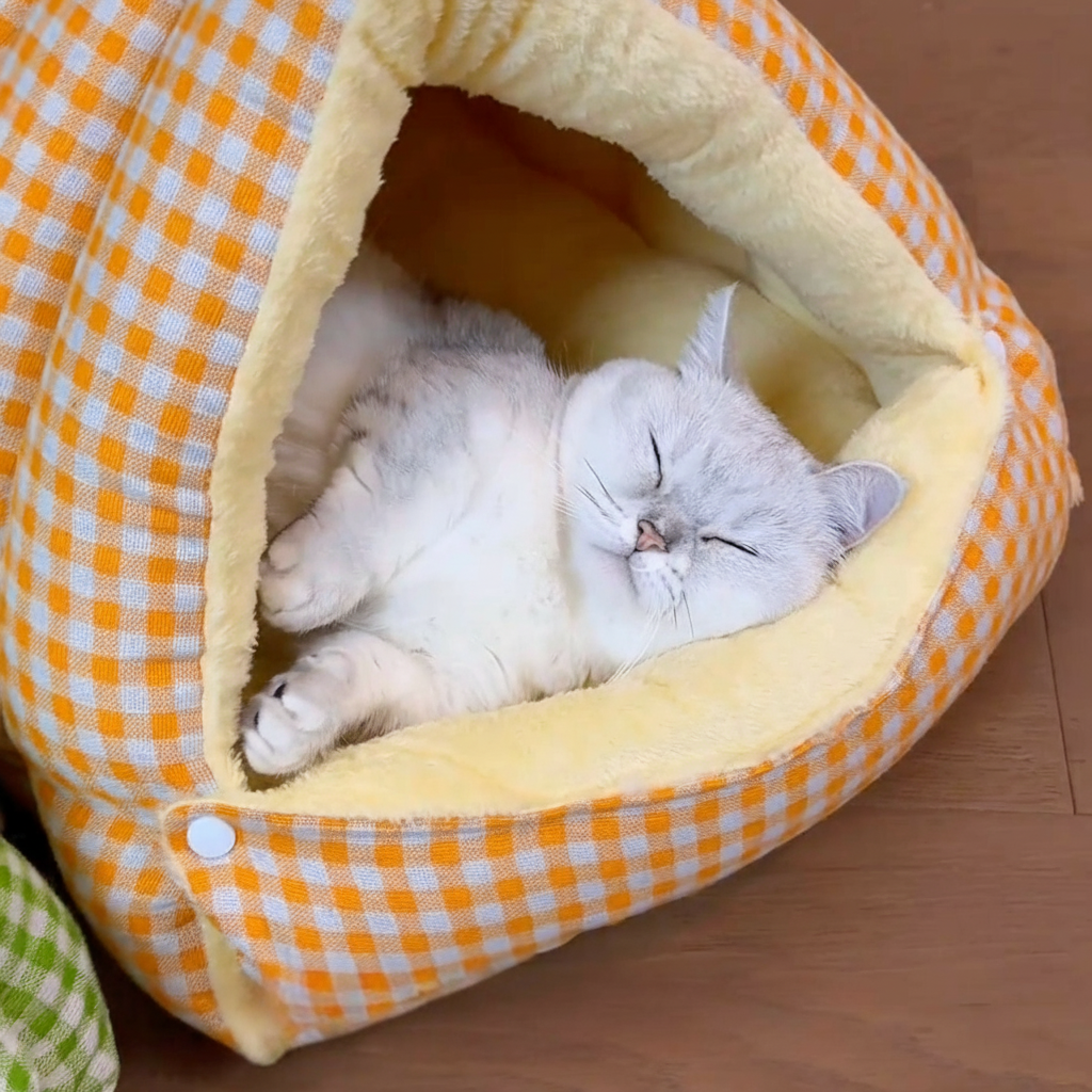 calming cat cave